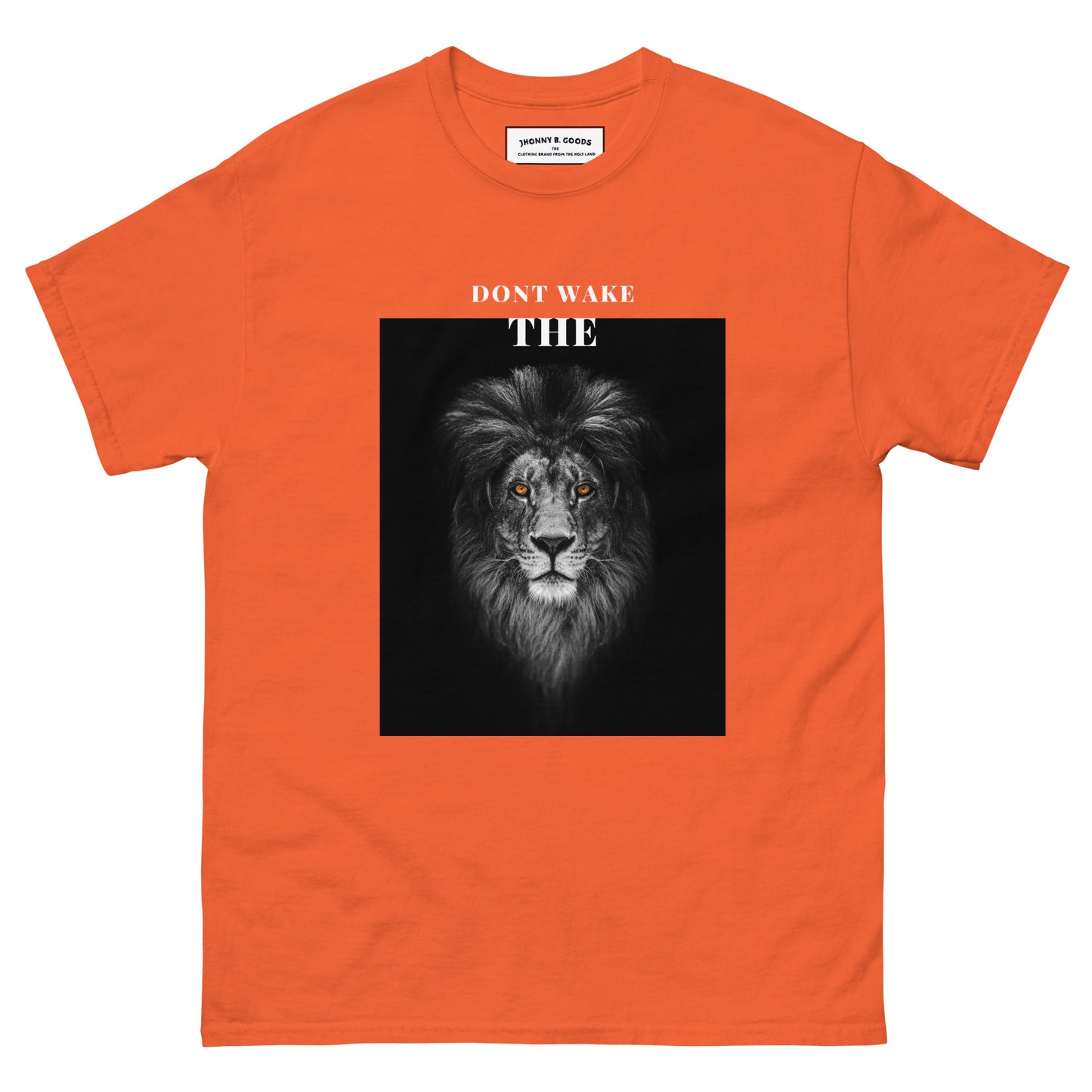 Dont Wake The Lion Men's classic tee