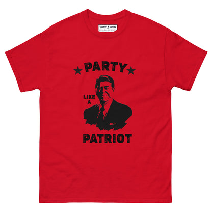 Party like A Patriot Men's classic tee