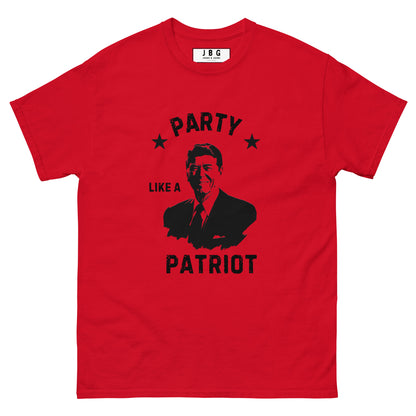 Party Like A Patriot Men's classic tee