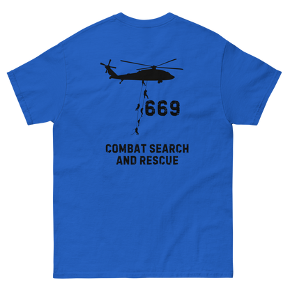 669 Combat Search and rescue Men's classic tee