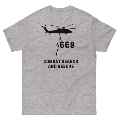 669 Combat Search and rescue Men's classic tee