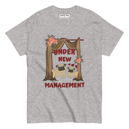 Under New Management Dog Men's classic tee