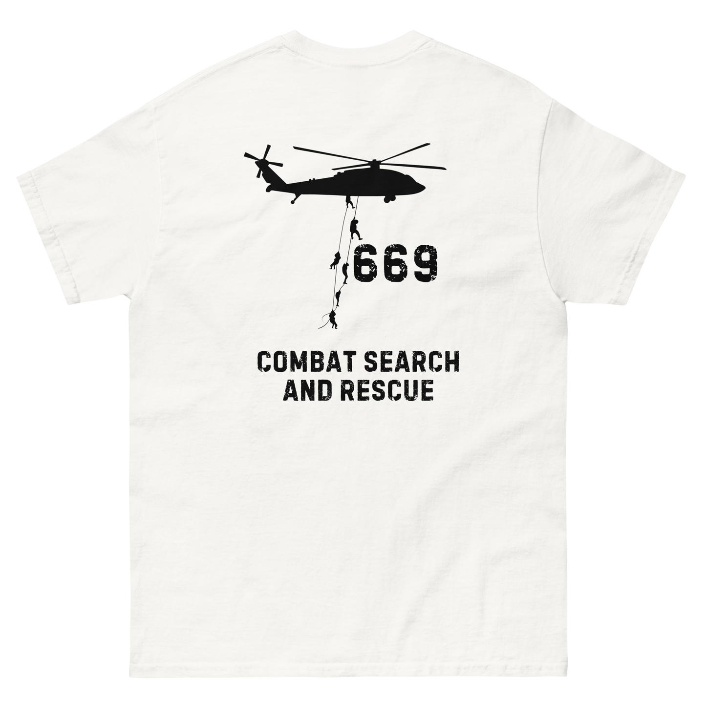 669 Combat Search and rescue Men's classic tee