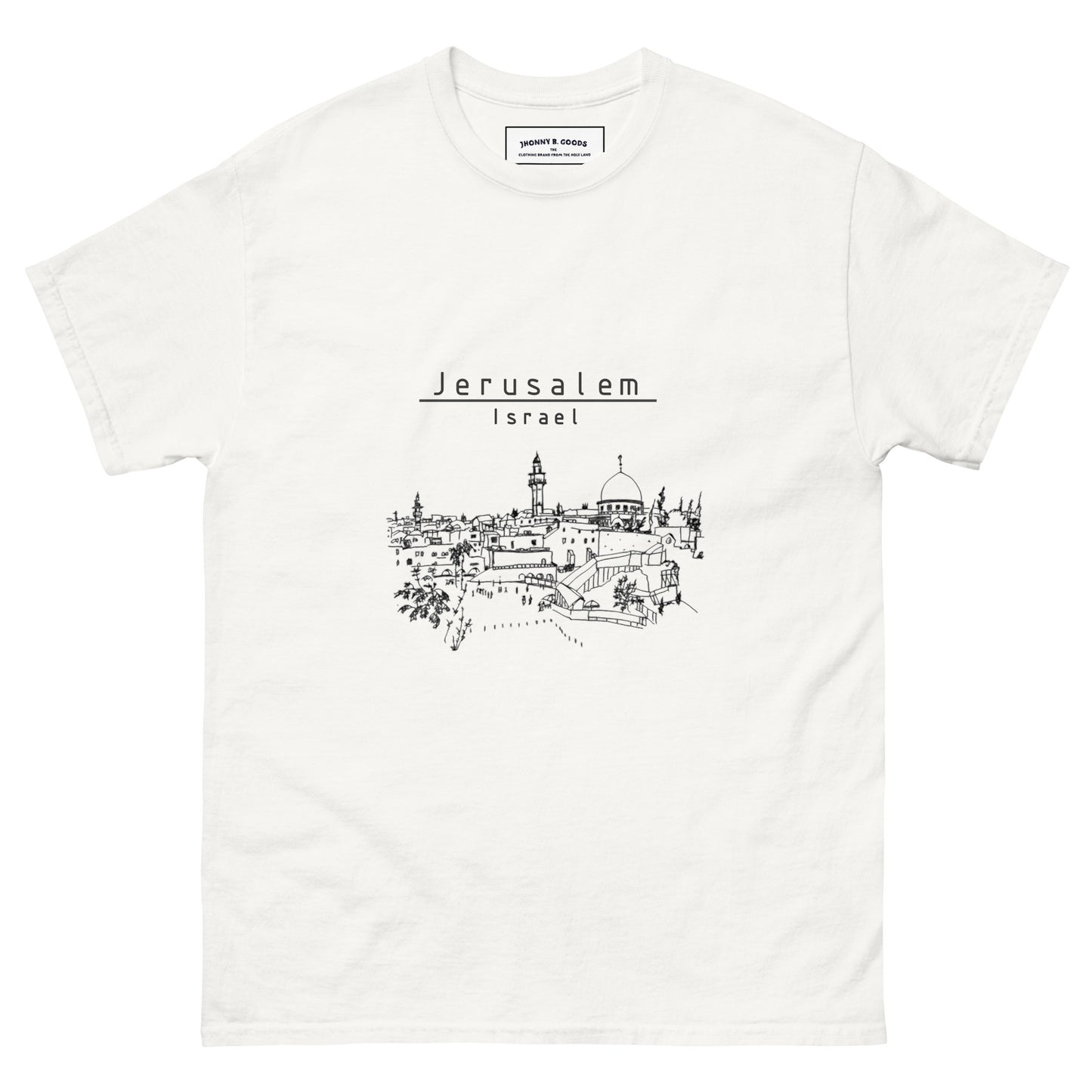 Jerusalem Israel unisex classic tee