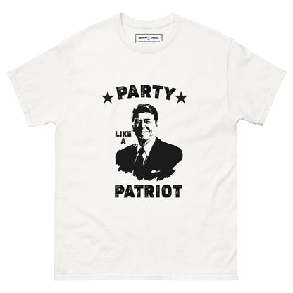 Party like A Patriot Men's classic tee