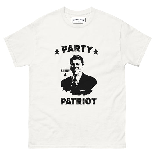 Party like A Patriot Men's classic tee