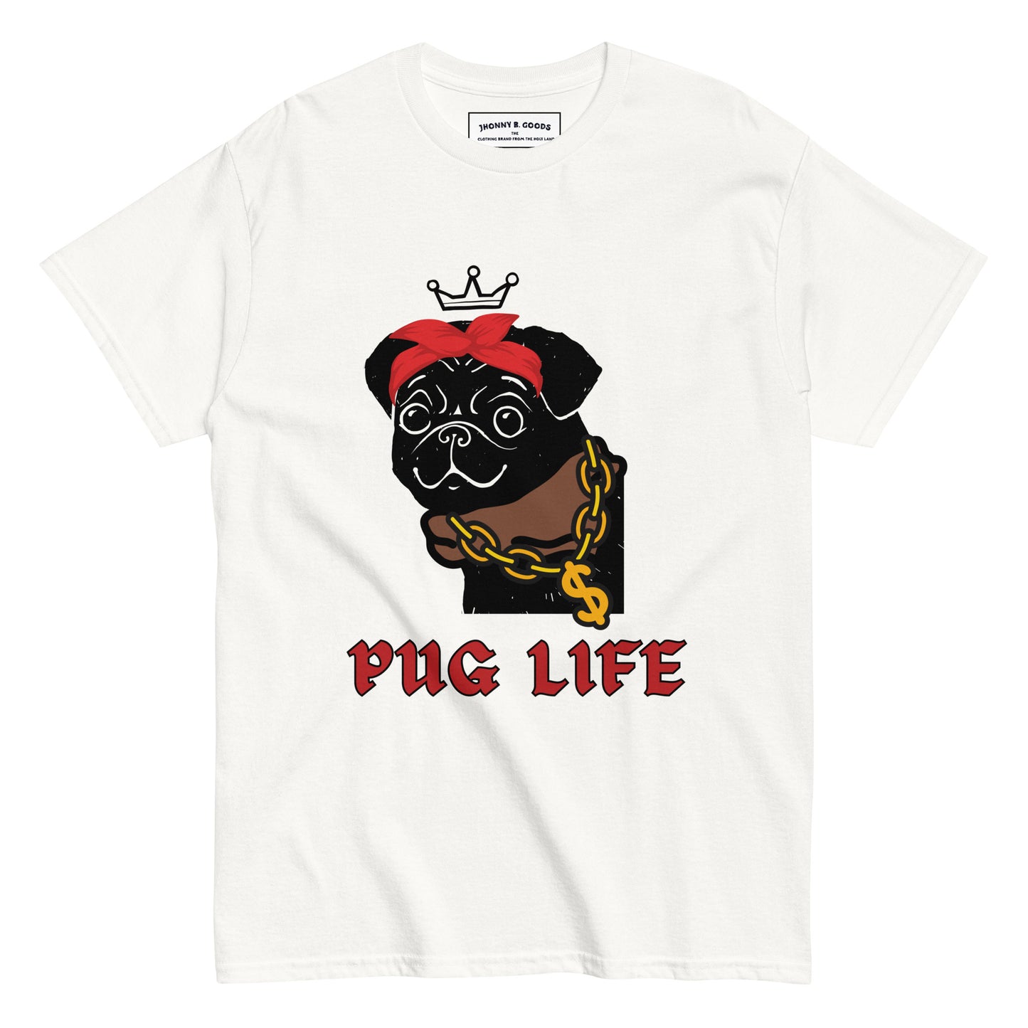 Pug Life dogs Men's classic tee