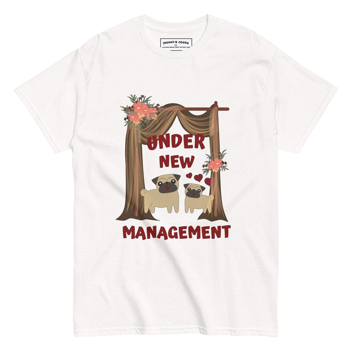 Under New Management Dog Men's classic tee