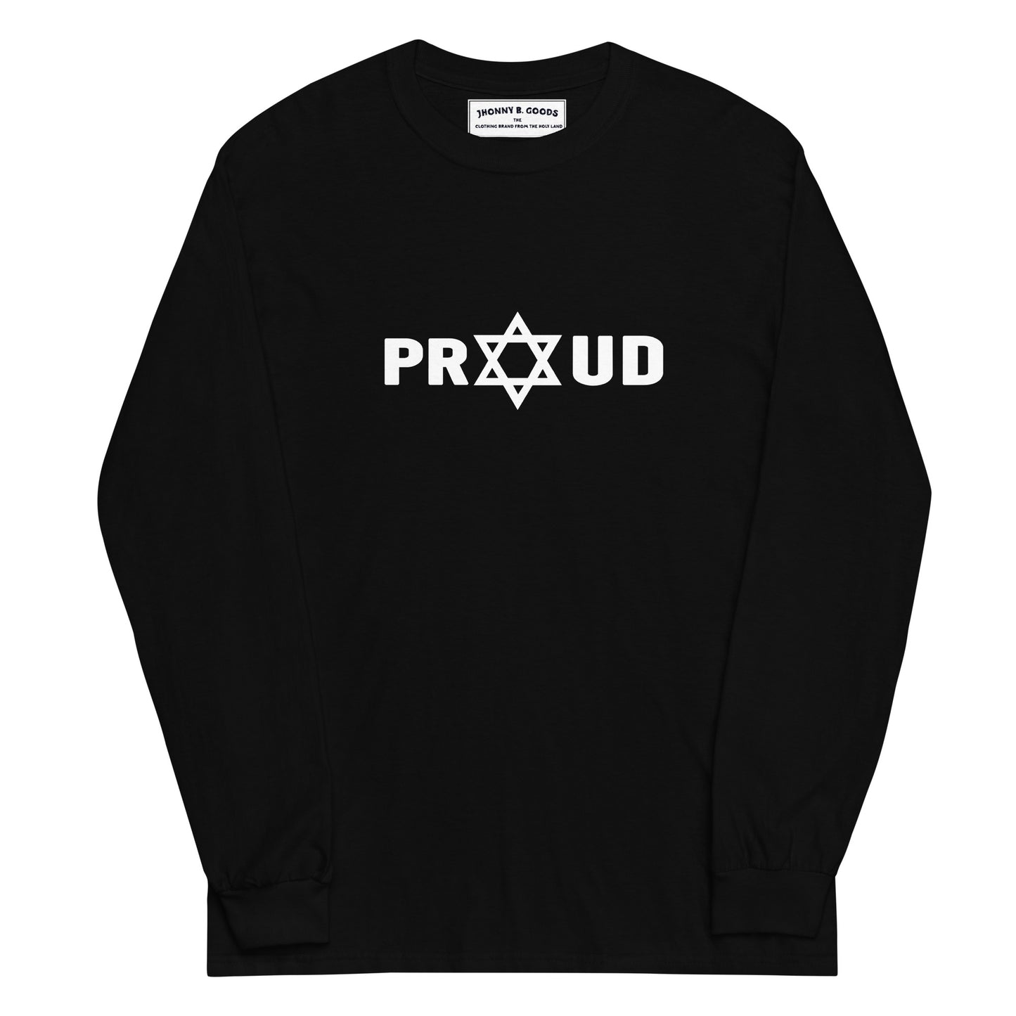 Proud Jewish Men’s Long Sleeve Shirt