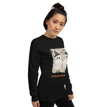 Chillin' with my Boo Unisex Long Sleeve Shirt