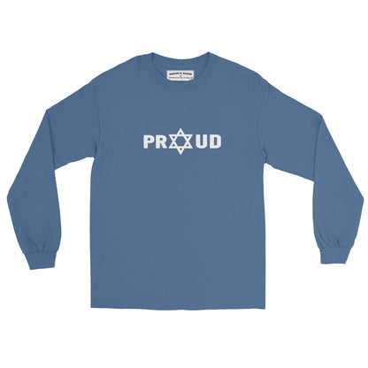 Proud Jewish Men’s Long Sleeve Shirt