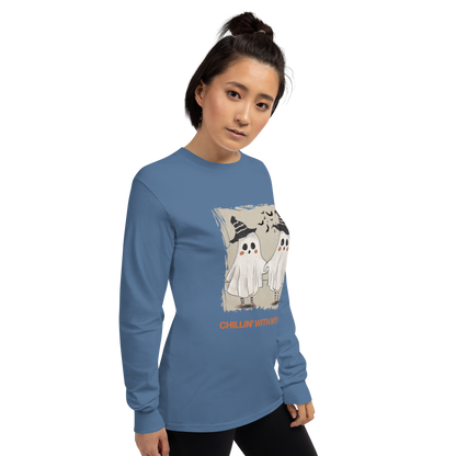 Chillin' with my Boo Unisex Long Sleeve Shirt