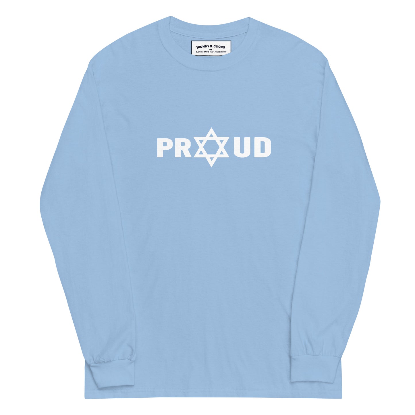 Proud Jewish Men’s Long Sleeve Shirt