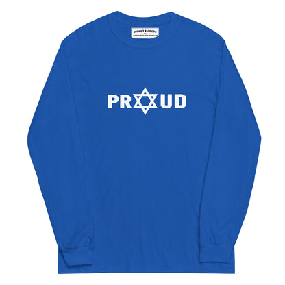 Proud Jewish Men’s Long Sleeve Shirt