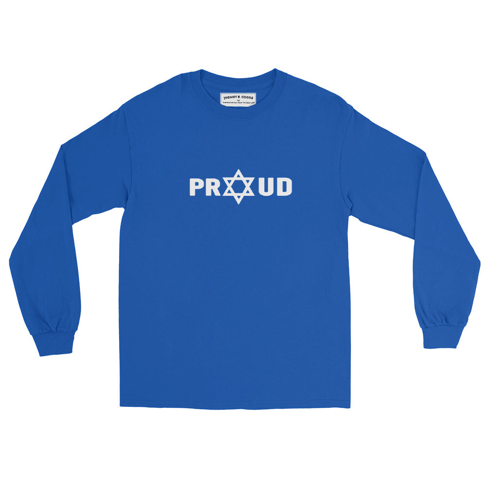 Proud Jewish Men’s Long Sleeve Shirt