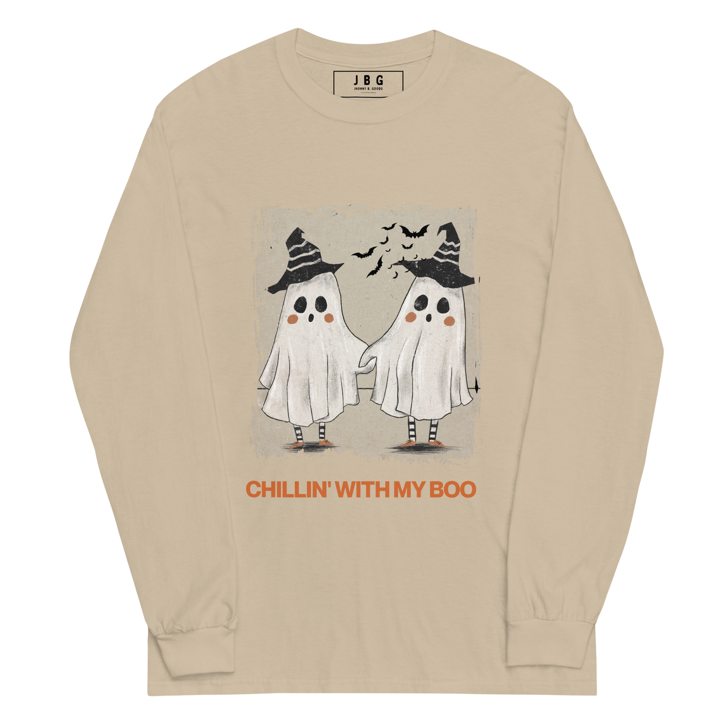 Chillin' with my Boo Unisex Long Sleeve Shirt