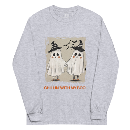 Chillin' with my Boo Unisex Long Sleeve Shirt