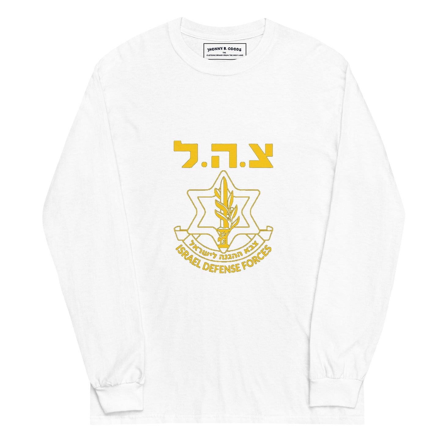 IDF Vintage Logo Men’s Long Sleeve Shirt