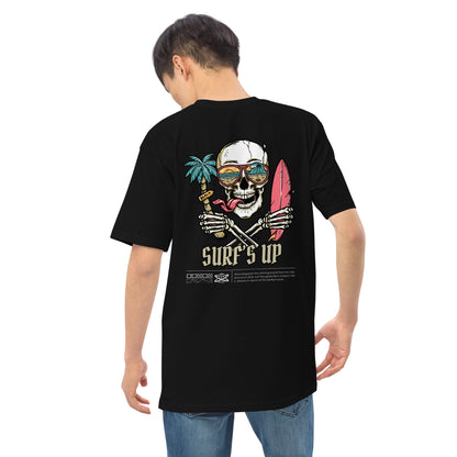 Surf's Up Men’s premium heavyweight tee