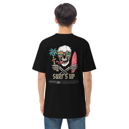 Surf's Up Men’s premium heavyweight tee