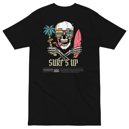 Surf's Up Men’s premium heavyweight tee