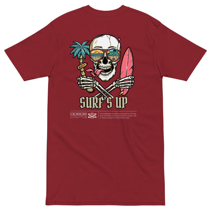 Surf's Up Men’s premium heavyweight tee