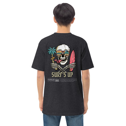 Surf's Up Men’s premium heavyweight tee