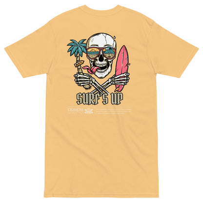 Surf's Up Men’s premium heavyweight tee