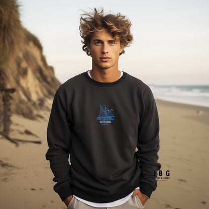 Outer Banks Sailing Club Embroidered men Premium Sweatshirt