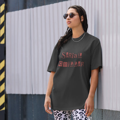 Serial Chiller Oversized faded t-shirt