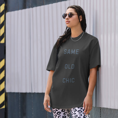 Same Old Chic Oversized faded t-shirt