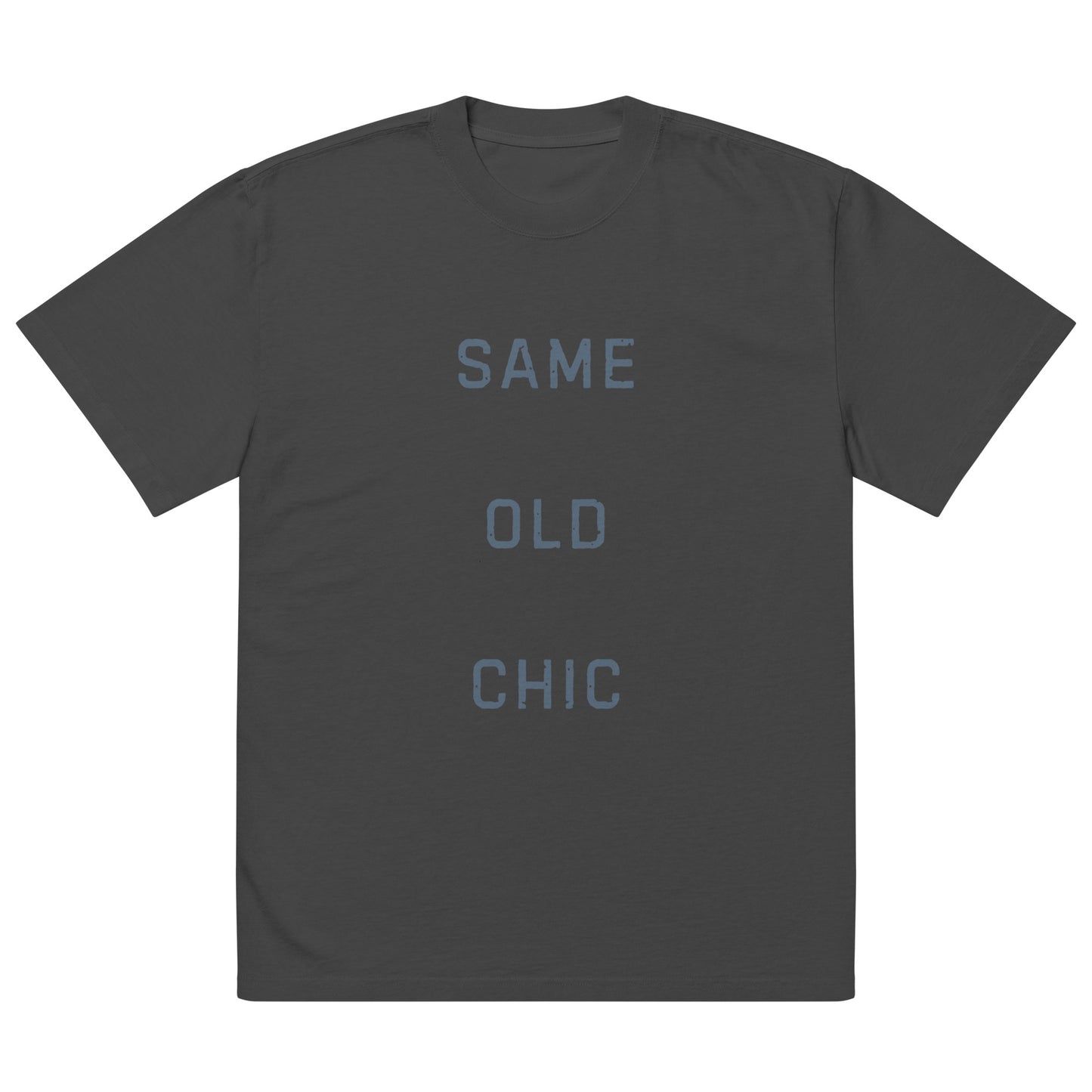 Same Old Chic Oversized faded t-shirt