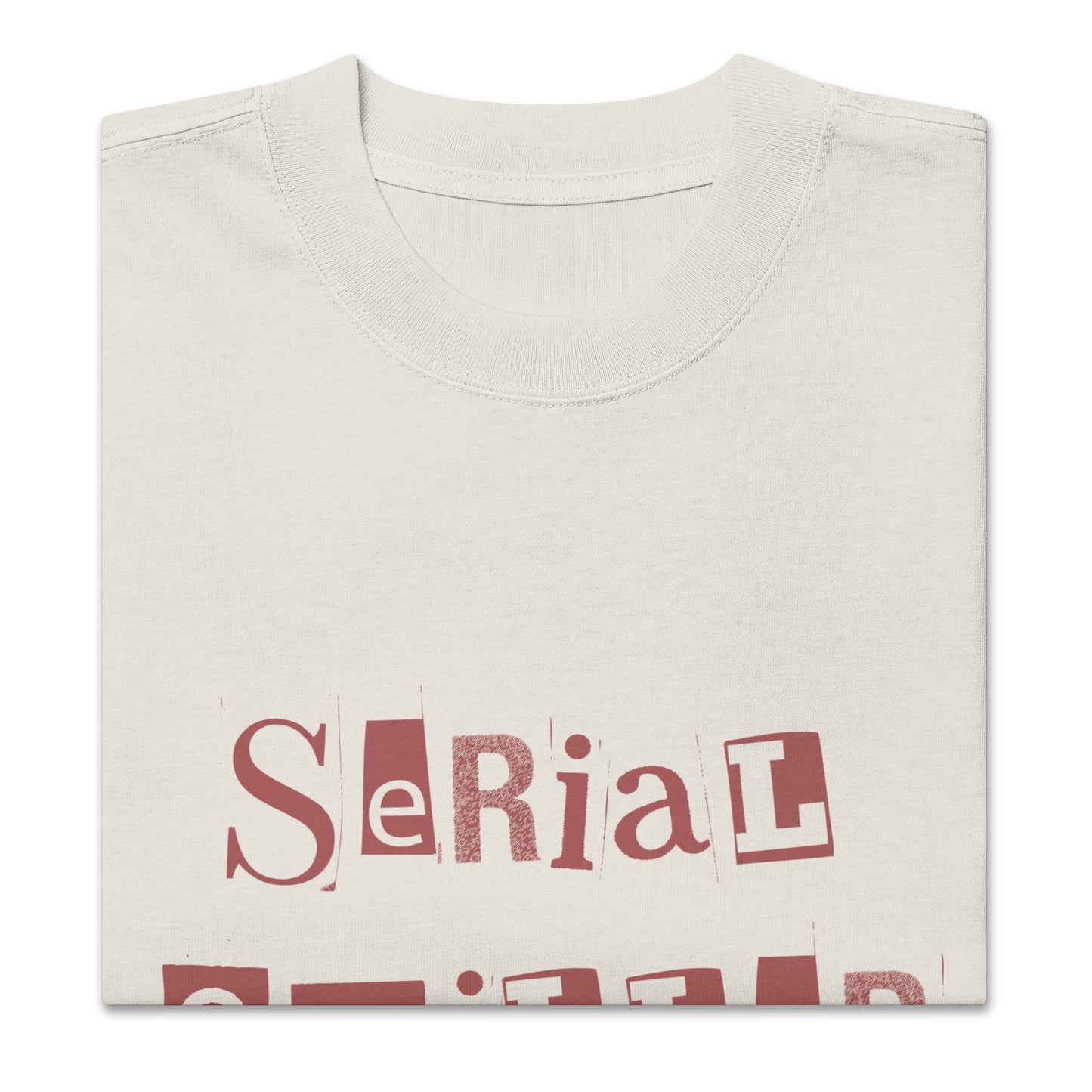 Serial Chiller Oversized faded t-shirt