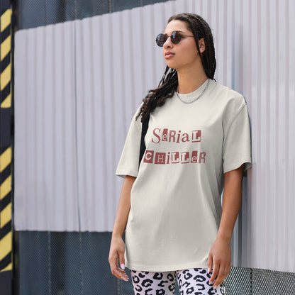 Serial Chiller Oversized faded t-shirt