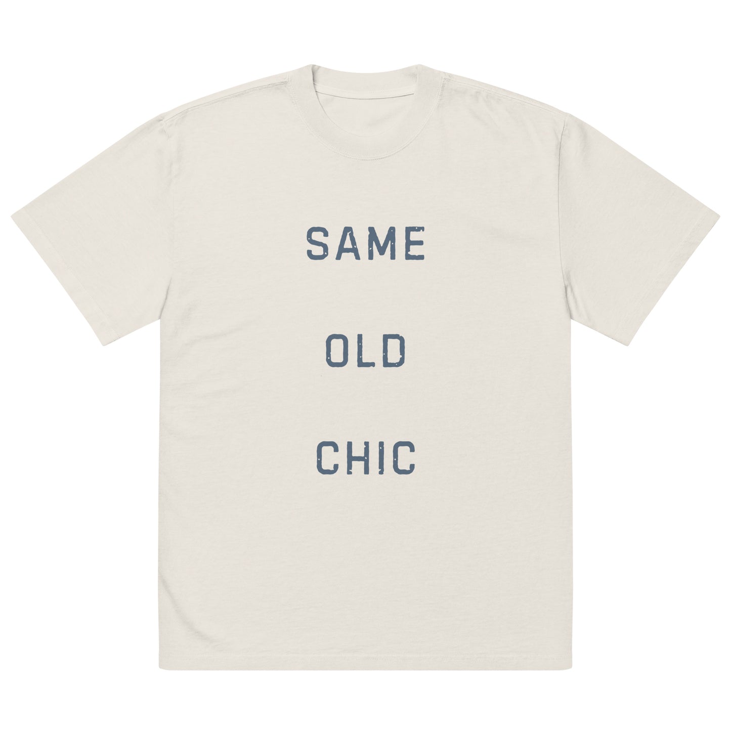 Same Old Chic Oversized faded t-shirt