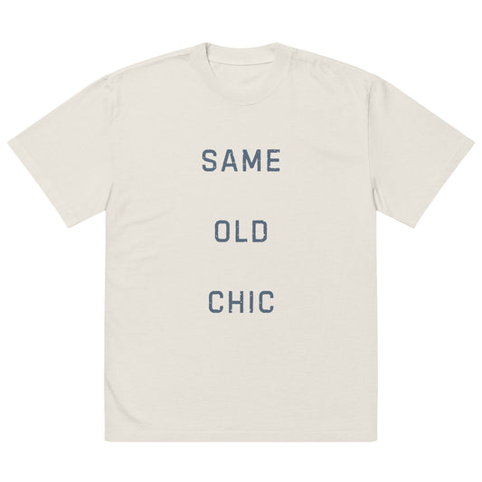 Same Old Chic Oversized faded t-shirt