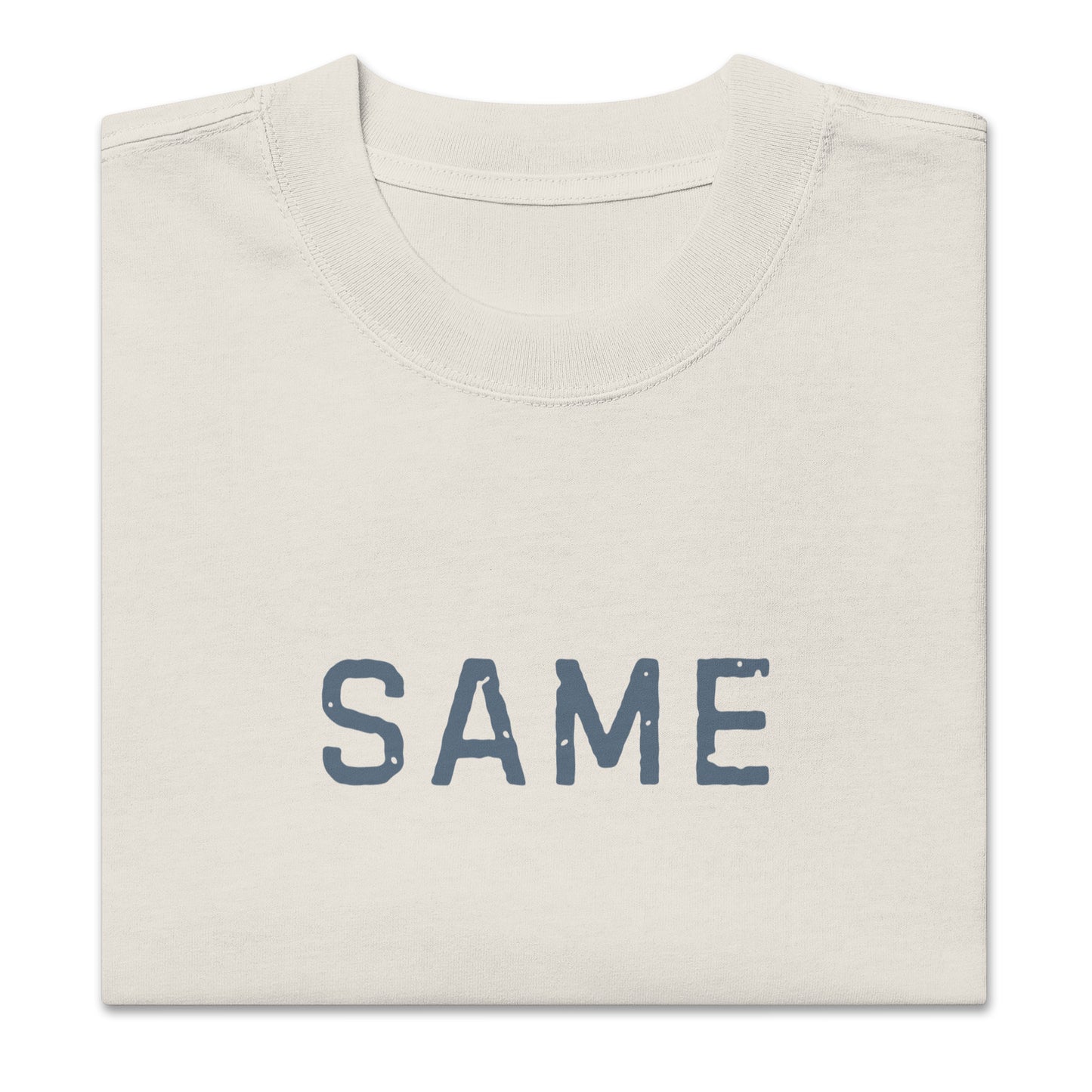 Same Old Chic Oversized faded t-shirt