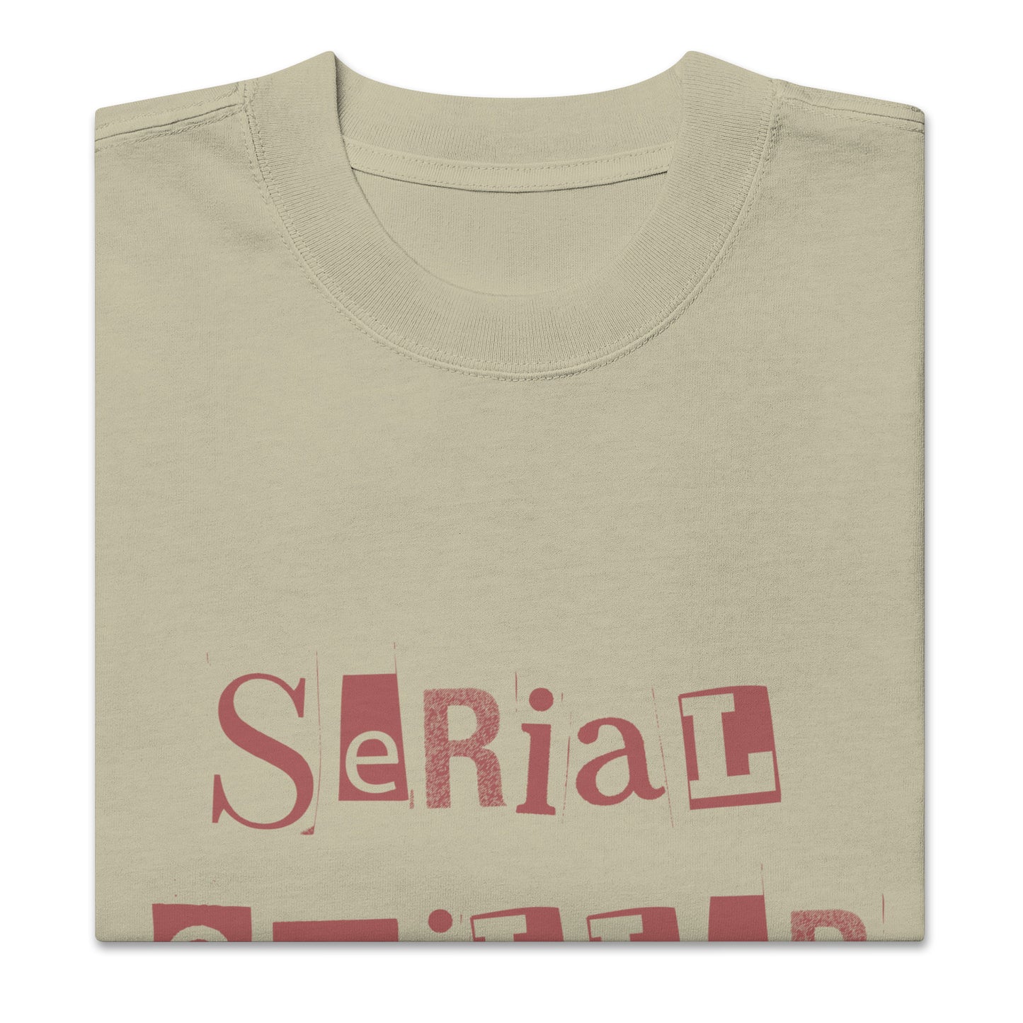 Serial Chiller Oversized faded t-shirt