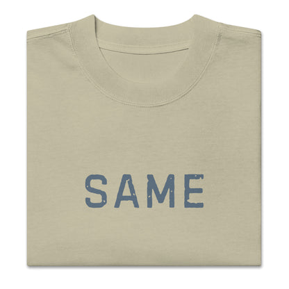 Same Old Chic Oversized faded t-shirt