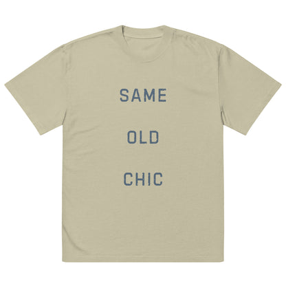 Same Old Chic Oversized faded t-shirt