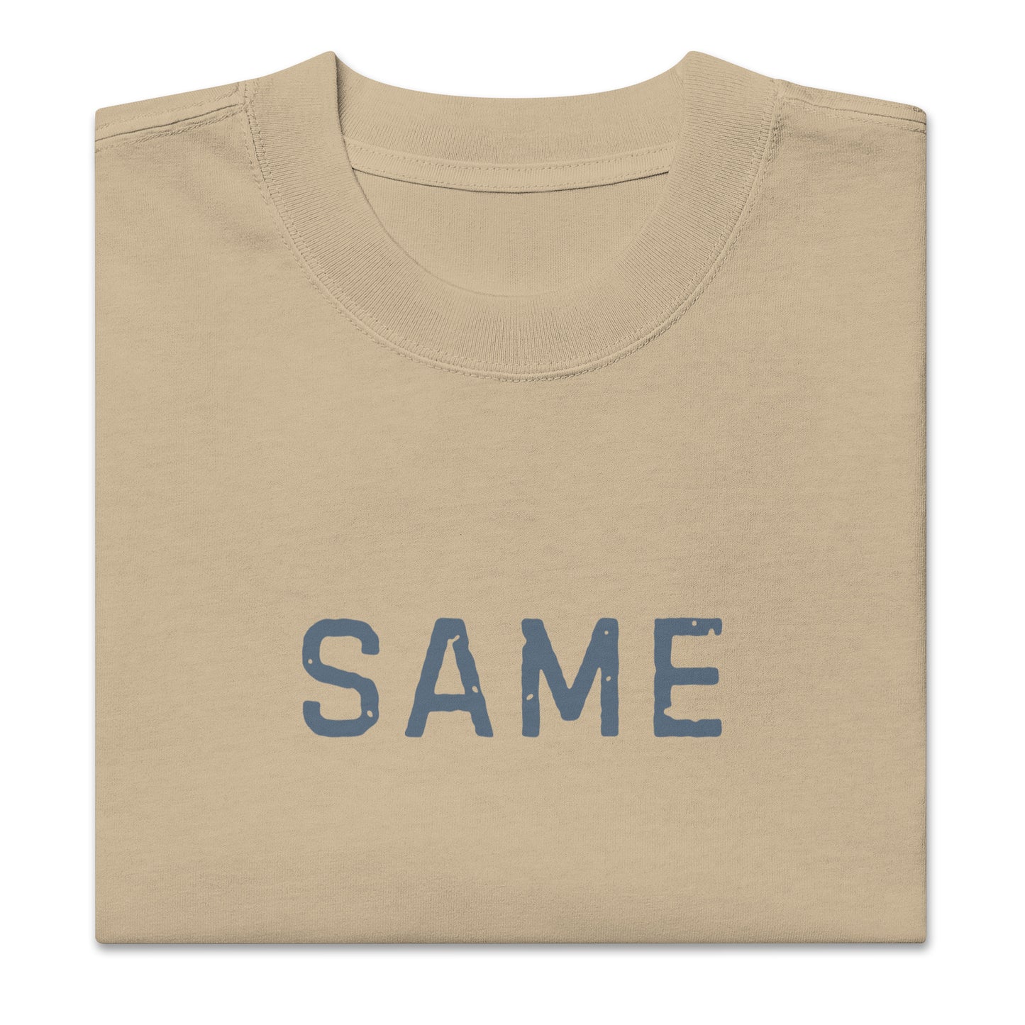 Same Old Chic Oversized faded t-shirt