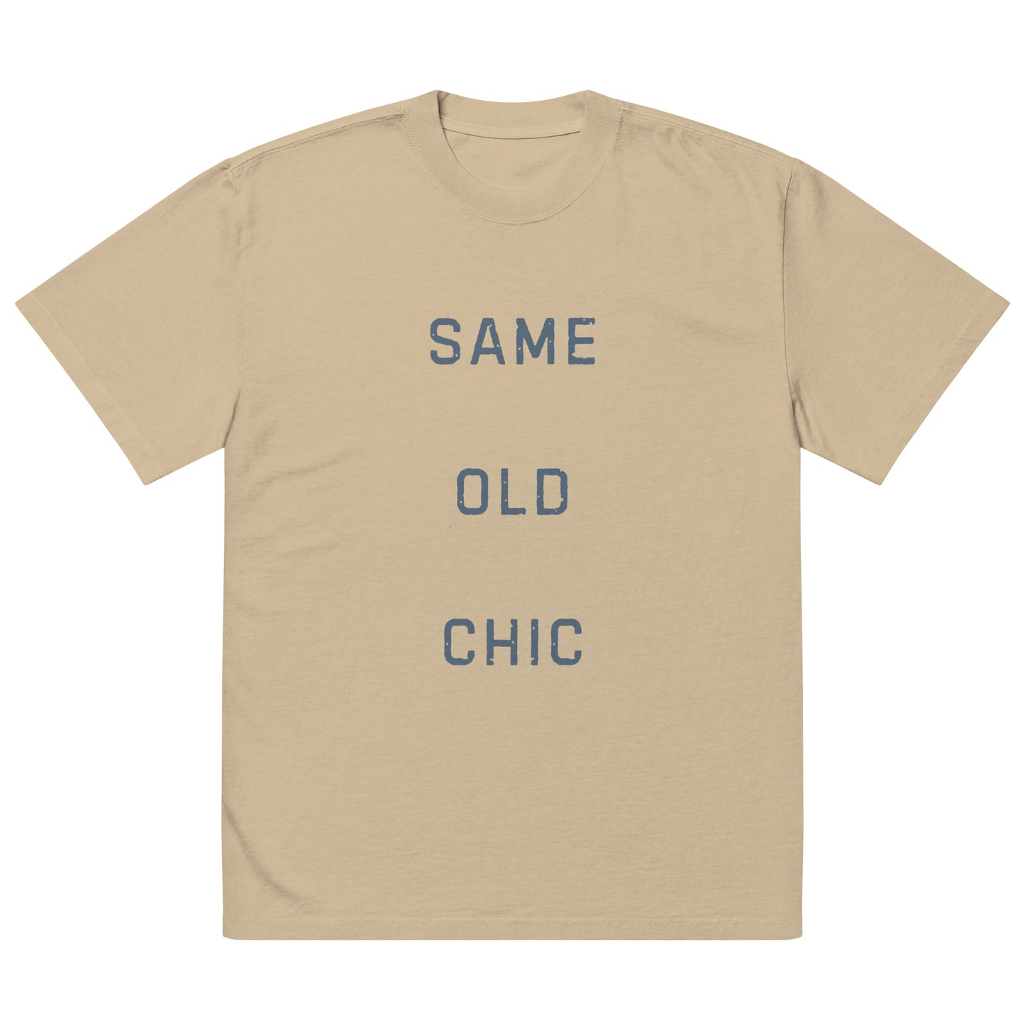 Same Old Chic Oversized faded t-shirt