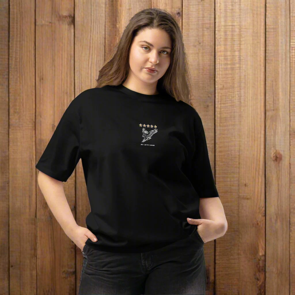 Live Free Womens Oversized heavyweight t-shirt