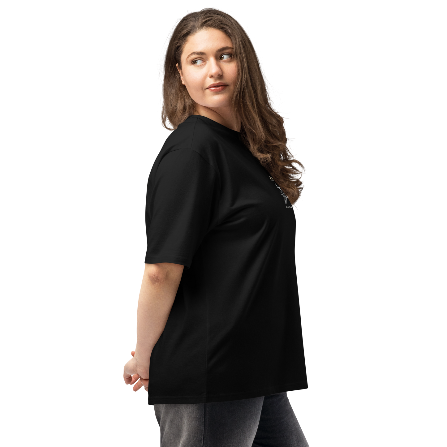 Live Free Womens Oversized heavyweight t-shirt