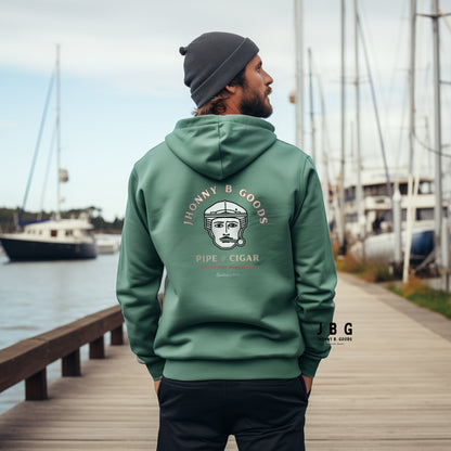 Cigar Club men's fleece zip up hoodie