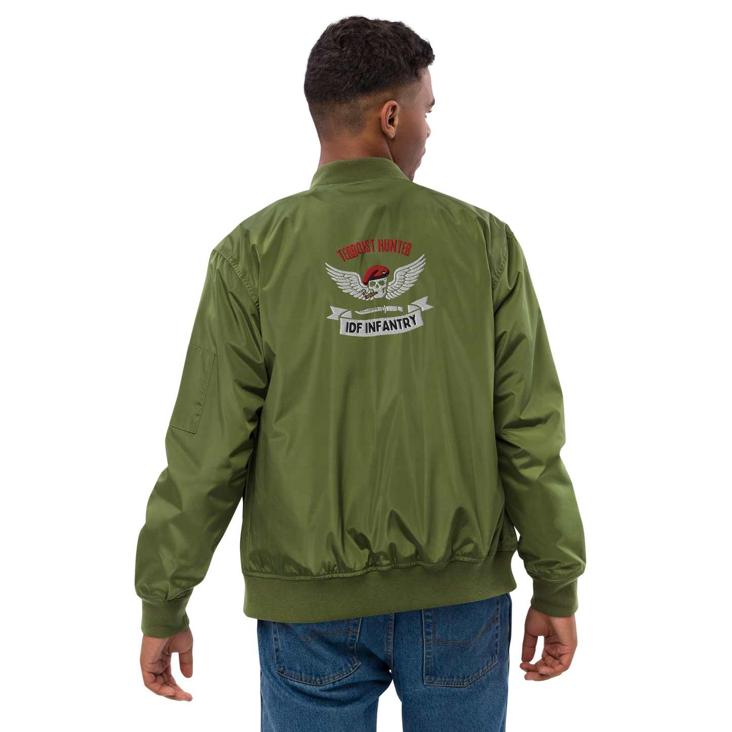 Sayeret Matkal men's Premium recycled bomber jacket