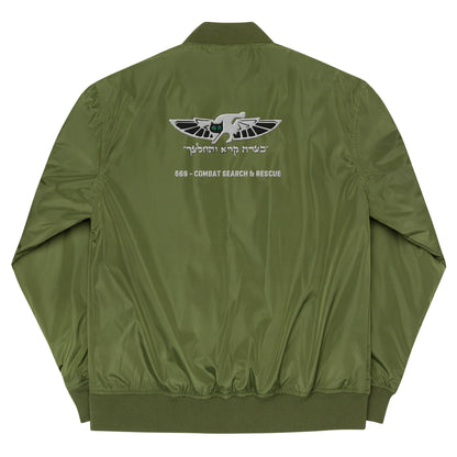 669 Combat Search and Rescue Premium recycled bomber jacket