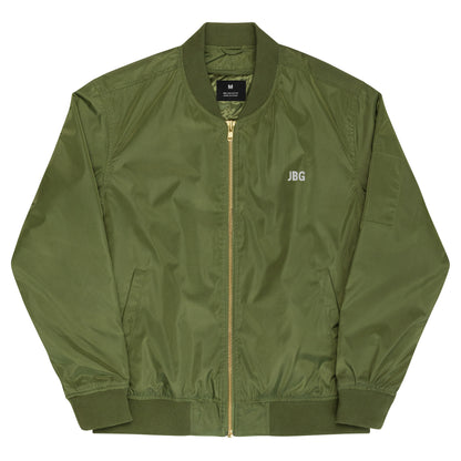 Save The Manuals Premium recycled bomber jacket