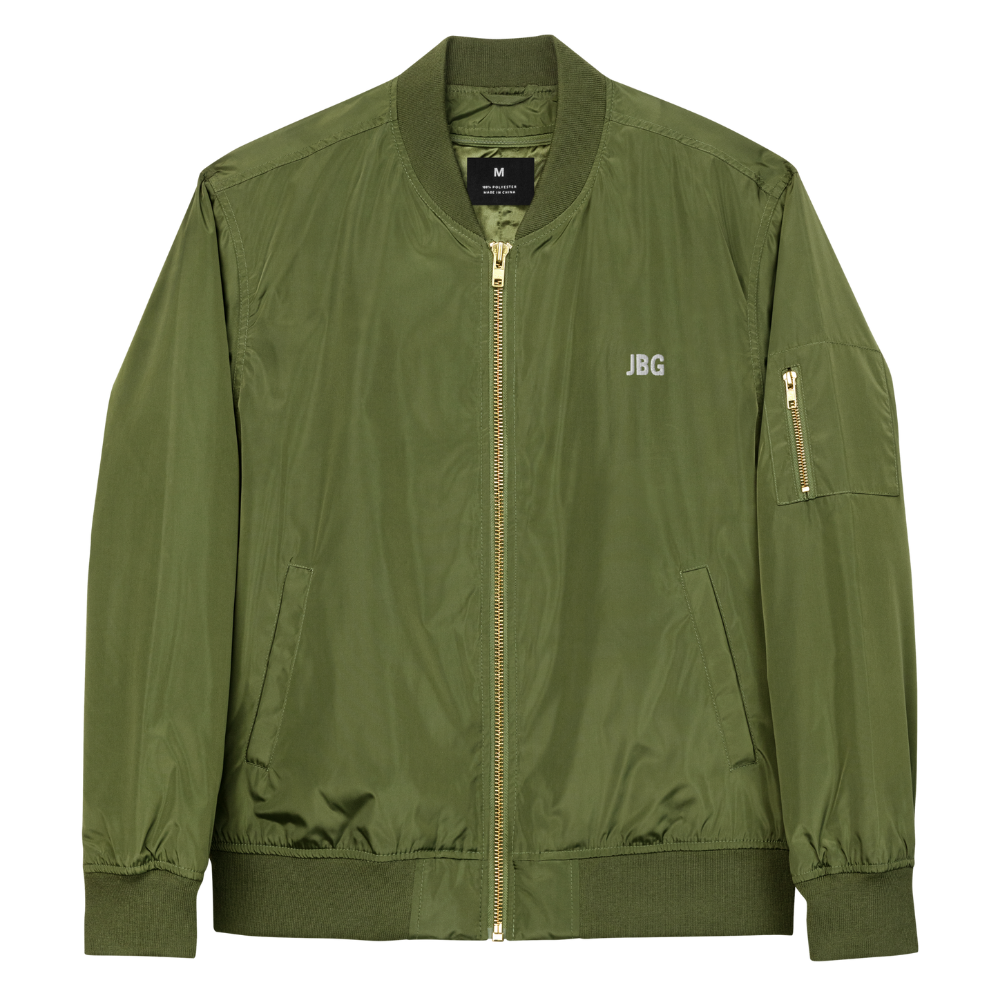 Save The Manuals Premium recycled bomber jacket