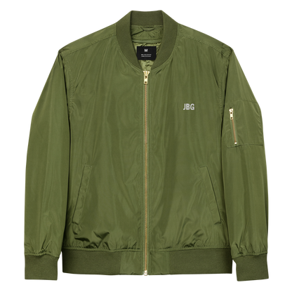 Save The Manuals Premium recycled bomber jacket